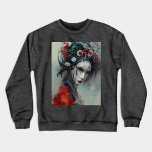 Japanese Geisha Crewneck Sweatshirt